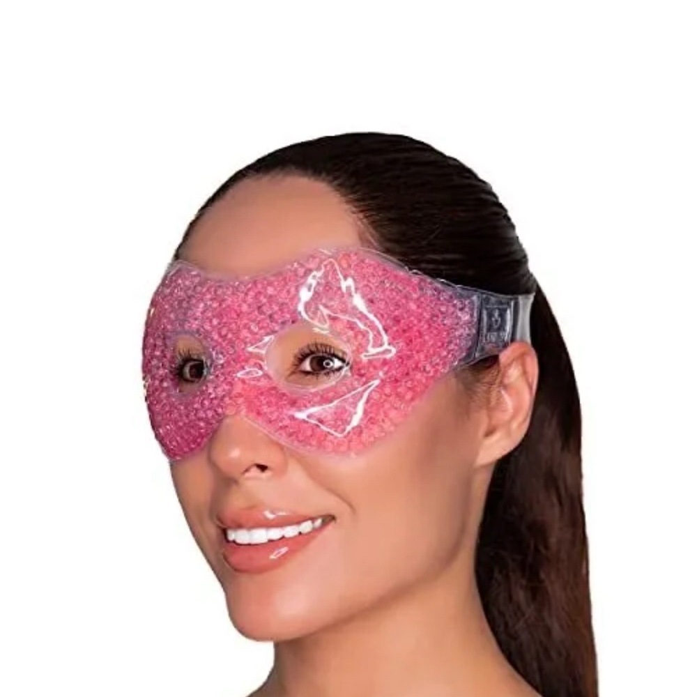 Gel Eye Mask with Eye Holes- Hot Cold Compress Pack Eye Therapy | Cooling Eye...